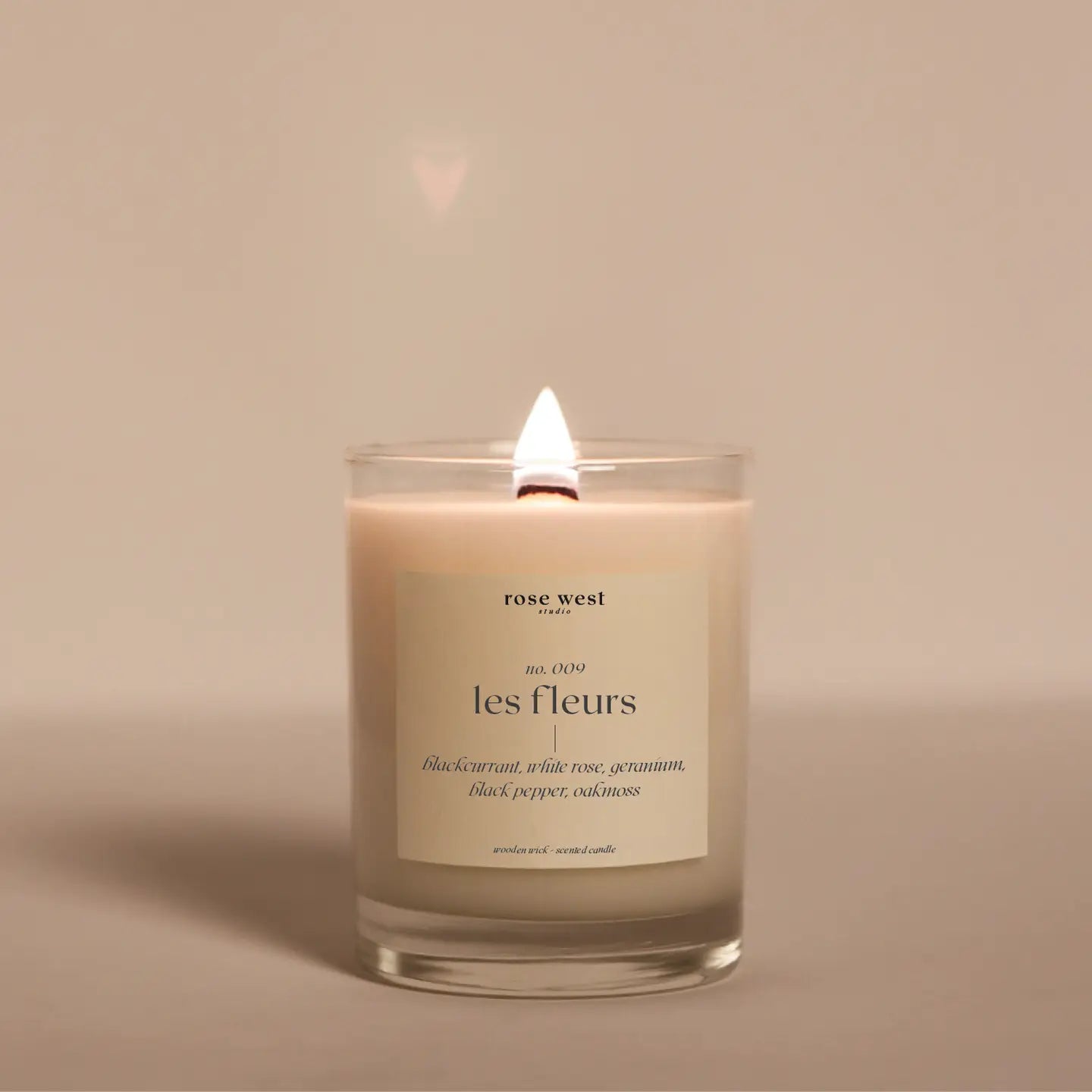 Rose West Studio No. 009 - Les Fleurs Candle