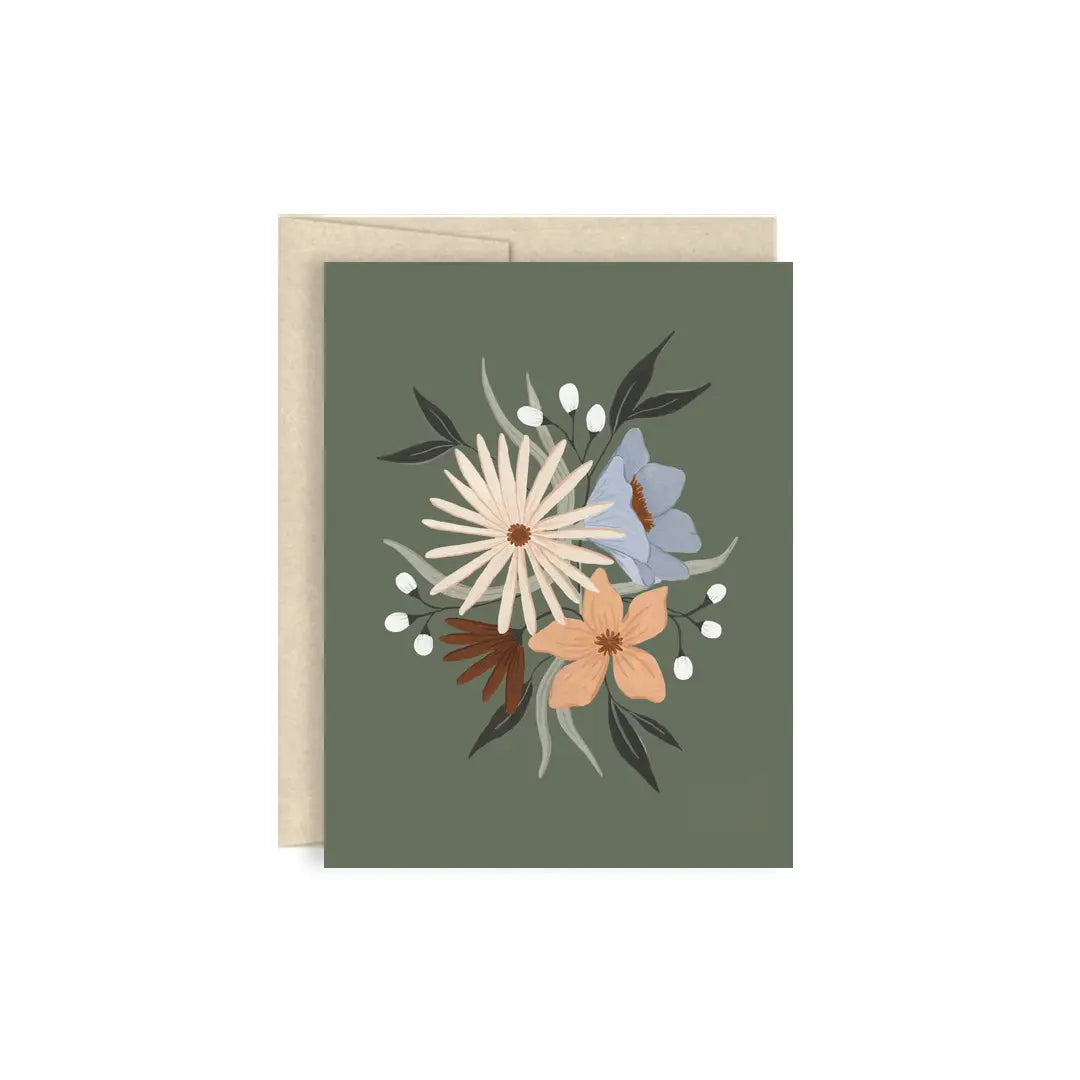 Everyday Florals Blank Card